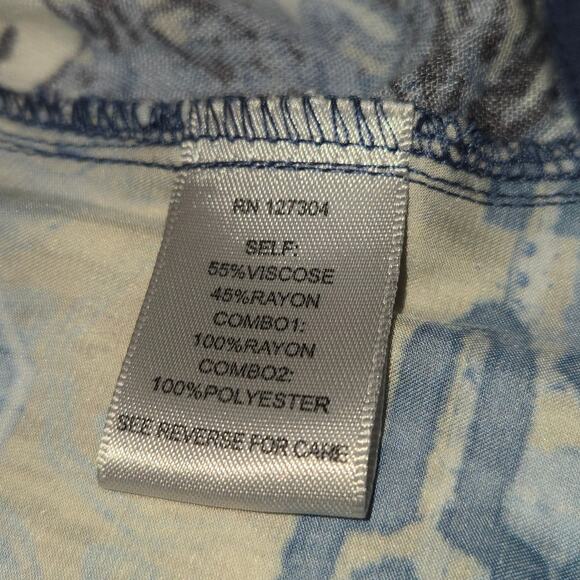 Vicente Women Medium Kimono Jacket Floral Embroidered Art to Wear Festival Indie - Picture 12 of 13